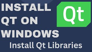 Qt Installation  How To Install Qt On Windows 10  Install Qt Creator [upl. by Yob]