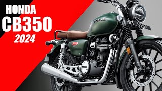 All NEW Honda CB350 HNESS 2024 Honda CB350 Legacy Edition 2024 [upl. by Alag304]