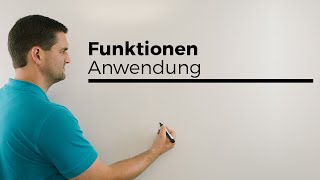 Funktionen Anwendung Geschwindigkeit schnelle Übersicht  Mathe by Daniel Jung [upl. by Tekla]