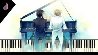 Statice Eliot Pandora Hearts  Synthesia Piano Tutorial [upl. by Ahsha283]