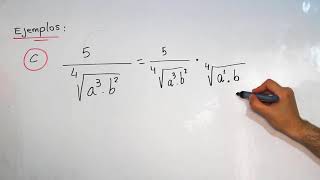 RACIONALIZACIÓN DE DENOMINADORES PRIMER CASO [upl. by Ja164]