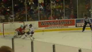 Colton Yellow Horn amazing shootout goal Ontario Reign 122212 [upl. by Blanka555]