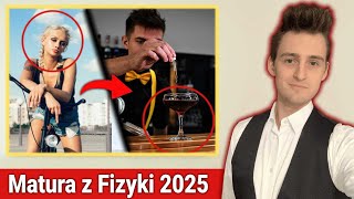 Zadania do matury z fizyki 2  Gośka i Ewa umówiły się matura fizyka 2025 [upl. by Gretchen373]