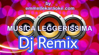 MUSICA LEGGERISSIMA REMIX COLAPESCE DI MARTINO demo base KARAOKE [upl. by Nunci]