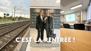 VEILLE amp JOUR DE RENTRÉE 🎓 ❘ BACK TO SCHOOL 2024 [upl. by Glorianna]