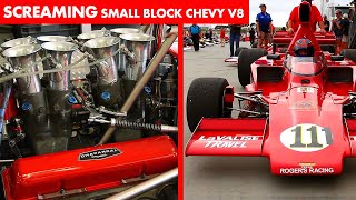 Screaming V8 Powered Formula 5000s of the 70s  Onboard [upl. by Eniahs977]