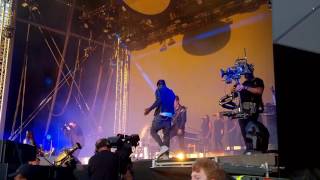 Gorillaz  Saturnz Barz ft Popcaan LIVE Demon Dayz Margate June 2017 [upl. by Domela]