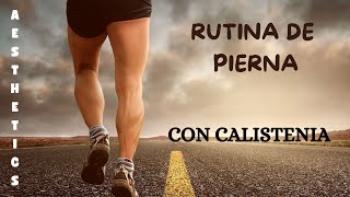 Piernas FUERTES con Calistenia Rutina Efectiva SIN Pesas [upl. by Ri]