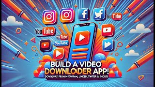 Build a Video Downloader App  Download Videos from YouTube Instagram LinkedIn amp Twitter Intro [upl. by Walrath]