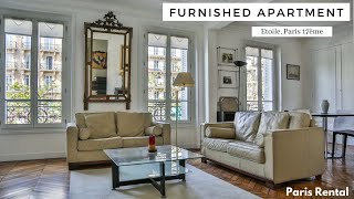 Furnished Paris Rental Apartment Tour  Etoile  PARISRENTAL  REF 29928 [upl. by Lyman603]