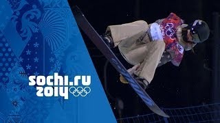 Kaitlyn Farrington Wins Halfpipe Gold  Scores 9175  Sochi 2014 Winter Olympics [upl. by Edroi566]