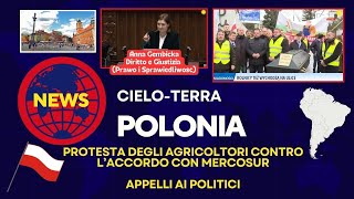 LA PROTESTA DEGLI AGRICOLTORI IN POLONIA E IN EUROPA [upl. by Saretta]