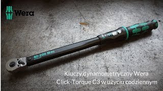 Klucz dynamometryczny Wera ClickTorque C3  test Dobrymechanikpl [upl. by Merilee]