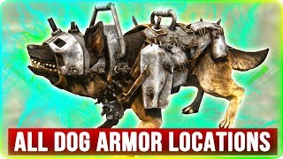 Fallout 4 ALL Armor Locations for Dogmeat [upl. by Older639]