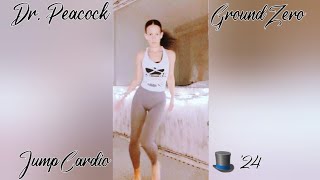 Dr Peacock🎩 Ground Z 24  Hardcore Jump Cardio  Night🌙 Silent Disco Workout  201024 [upl. by Namharludba]