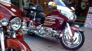 Honda GOLDWING GL1800 Steed VLX400 FLHTCU Harley‐Davidson [upl. by Gnilrad]