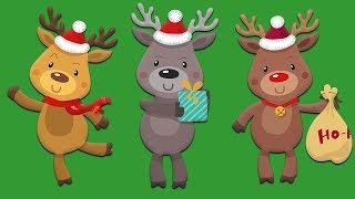 All Santas Reindeer Names of all the Reindeer [upl. by Middle]