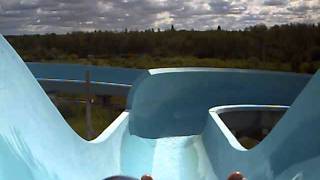 Abandoned Body Slide in Grand Beach Manitoba POV Turtle Tide Waterslides [upl. by Welcome]