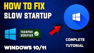 How to Fix Slow Startup in Windows  Full Guide [upl. by Kerat4]