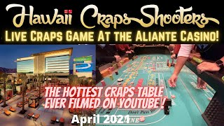 First Ever Live Craps Game Filmed at the Aliante Hotel and Casino in North Las Vegas [upl. by Llerrem402]