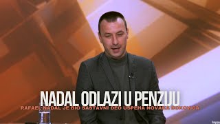 ODLAZAK LEGENDE U PENZIJU  Kako se veliki Novak Djokovic oprostio od Rafaela Nadala [upl. by Onia]