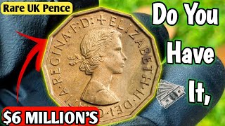 Top 4 UK Threepence Rare Three pence Coins That Could Make You Rich Coins worth money [upl. by Aierb]