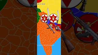 Anglo war and sugauli treaty countryball shorts fly viralvideo countryball sugauli [upl. by Aleihs]