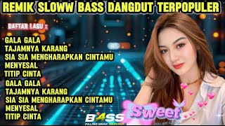 Remik Palembang Slow Bass Dangdut Lawas ❤ Album Dangdut Orgen Tunggal Terupdate [upl. by Isabel]