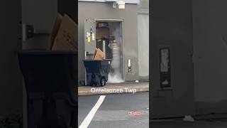 ACTIVE CO2 leak  McDonald’s firedepartment breakingnews [upl. by Mattland]