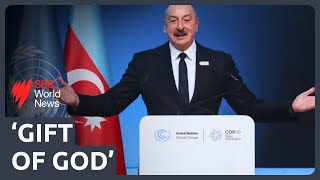 Azerbaijan’s unconventional opening speech at the UN climate change summit [upl. by Lady]