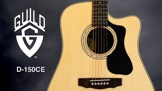 Guild D150CE Acousticelectric Guitar Review by Sweetwater [upl. by Adnilev]