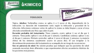 Terbinafina  Medicamentos Genéricos Kimiceg [upl. by Iralam952]