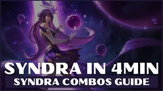 SYNDRA COMBOS GUIDE S11 LOL  SYNDRA GUIDE LEAGUE OF LEGENDS [upl. by Sirrom]