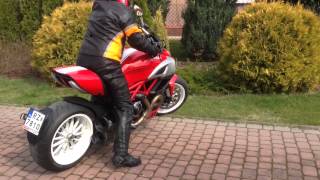 Ducati Diavel exhaust termignoni vs zard [upl. by Okikuy402]