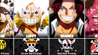 One Piece Captains And Their Jolly Roger [upl. by Tija]