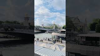 【Paris 2024】Seine River  Pont Alexandre III Bridge travel vlog paris summer [upl. by Siskind924]