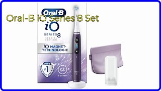 BEWERTUNG 2024 OralB iO Series 8 Set WESENTLICHE Einzelheiten [upl. by Aihsile]