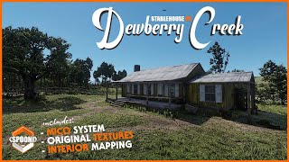 Dewberry Creek Ranch  MLO MICO RDR2 RedM ∣ Spooni Mapping [upl. by Eseekram]