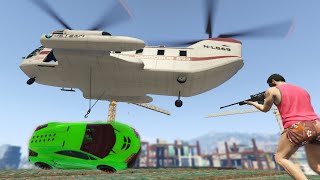 SNIPERS vs EVERYTHING GTA 5 Online [upl. by Rehsa691]