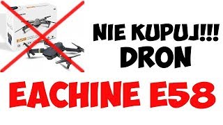 Eachine e58 dron który nie lata [upl. by Ajed]