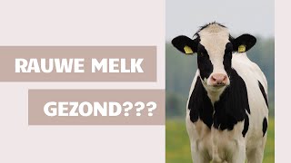 IS RAUWE MELK GEZOND  Diëtist legt uit [upl. by Jovita]