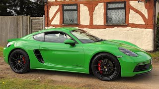 Porsche 718 Cayman 40 GTS First Drive Review [upl. by Ruthanne843]