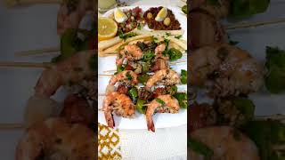 Brochettes de crevettes [upl. by Vento]