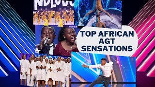 African Top performers on Got Talent Stage Golden Buzzers Emotional performance Inspirational [upl. by Nwahsek]