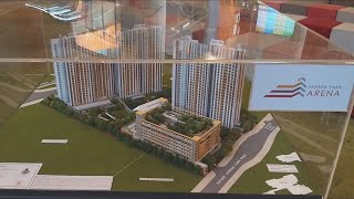 Farrer Park Arena KallangWhampoa May 2023 BTO 3D Model [upl. by Ahseel119]