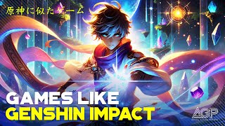 15 Epic Action RPG Anime Games BETTER Than GENSHIN IMPACT 🌟🔥 [upl. by Hymie269]