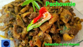 Delicious 2024 Curried Goat Pachownie Tripe HKR Recipe Trinidad 🇹🇹 [upl. by Nivle]