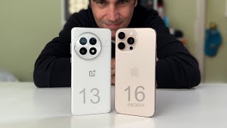 OnePlus 13 vs iPhone 16 Pro Max  ¿CUÁL SERÁ MEJOR [upl. by Niltag]