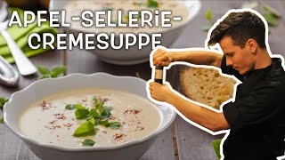 SellerieApfelCremesuppe • Ernährungswissenschaftlich optimiert [upl. by Carrol]