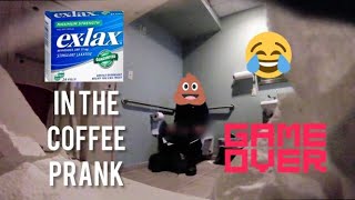 Funny Laxative In Coffee Prank  Try Not To Laugh [upl. by Heidie]